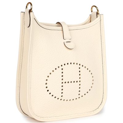 Hermès Evelyne Mini II TPM 16 Nata Clemence GHW