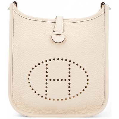 Hermès Evelyne Mini II TPM 16 Nata Clemence PHW