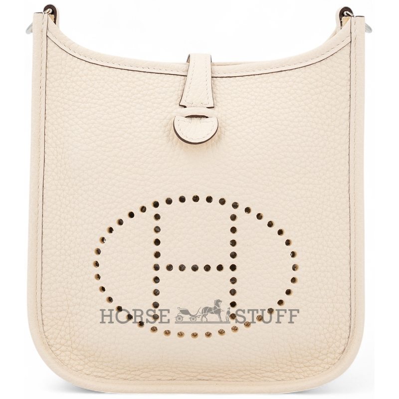 Hermès Evelyne Mini II TPM 16 Nata Clemence PHW