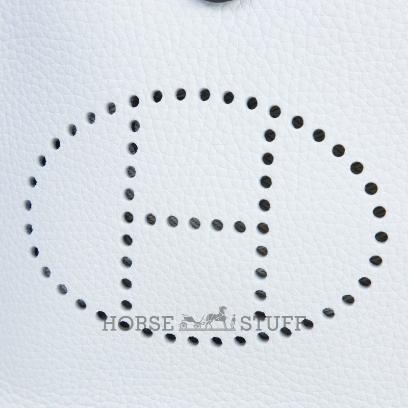 Hermès Evelyne Mini II TPM 16 New White Clemence GHW