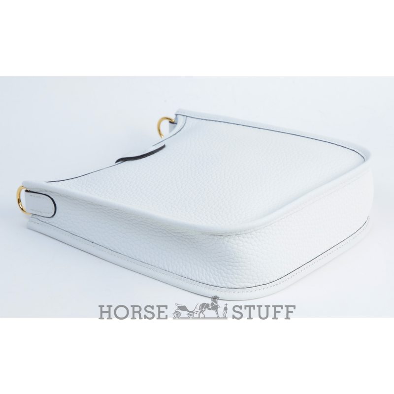 Hermès Evelyne Mini II TPM 16 New White Clemence GHW