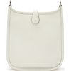 Hermès Evelyne Mini II TPM 16 New White Clemence PHW
