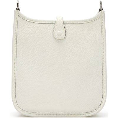 Hermès Evelyne Mini II TPM 16 New White Clemence PHW