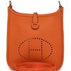 Hermès Evelyne Mini II TPM 16 Orange Clemence GHW