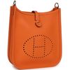 Hermès Evelyne Mini II TPM 16 Orange Clemence PHW