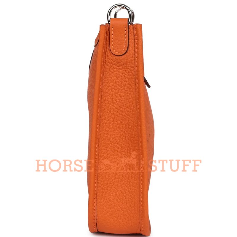 Hermès Evelyne Mini II TPM 16 Orange Clemence PHW