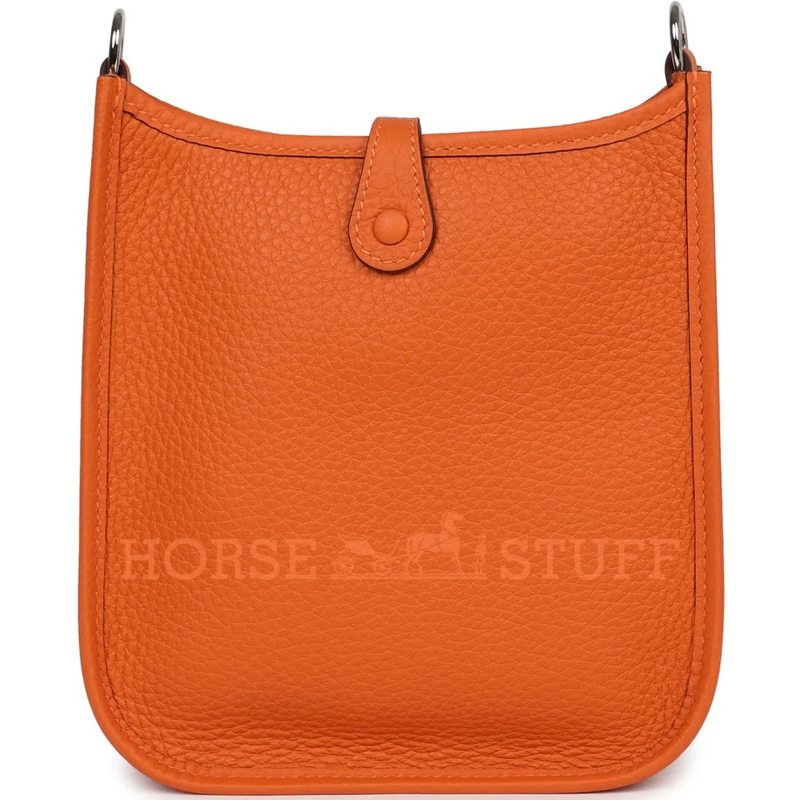 Hermès Evelyne Mini II TPM 16 Orange Clemence PHW