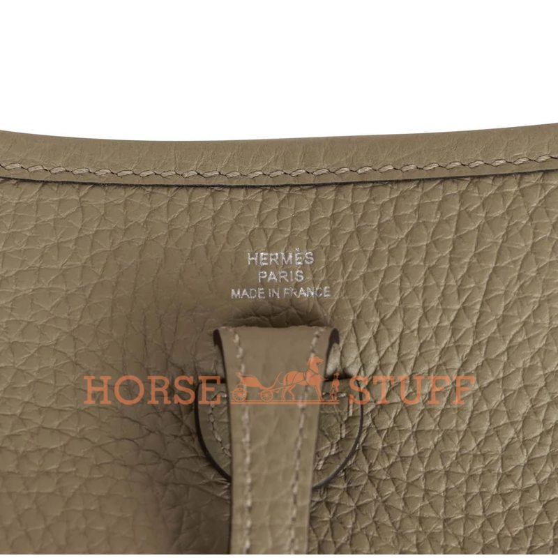 Hermès Evelyne Mini II TPM 16 Sage Clemence PHW