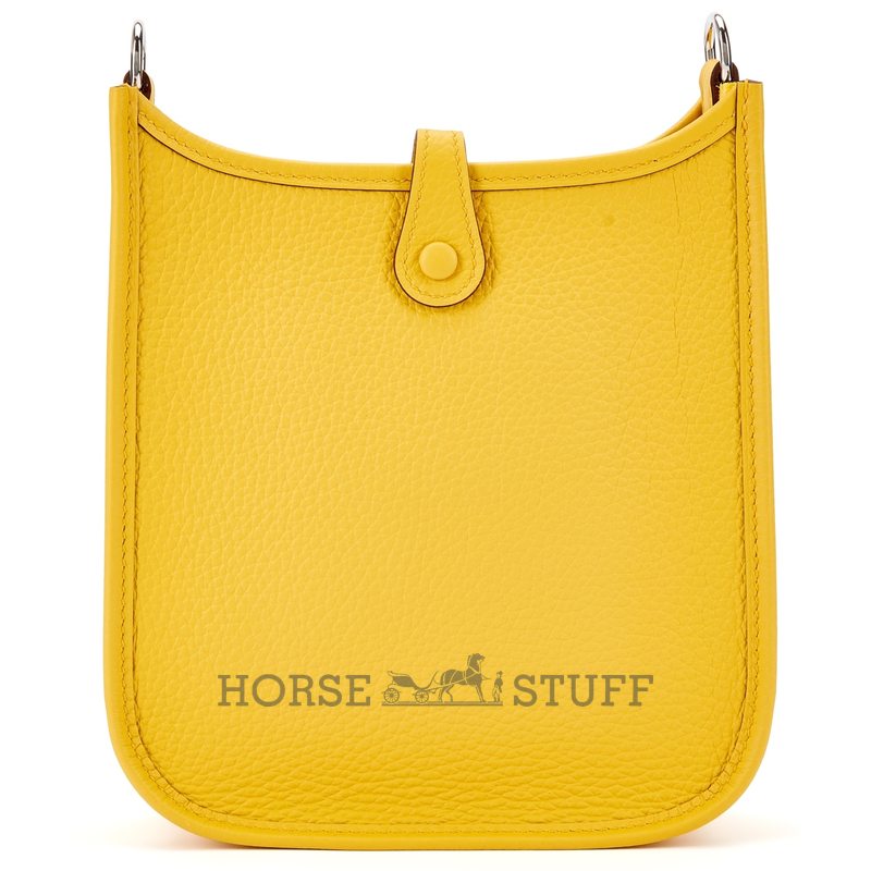 Hermès Evelyne Mini II TPM 16 Sun Clemence PHW