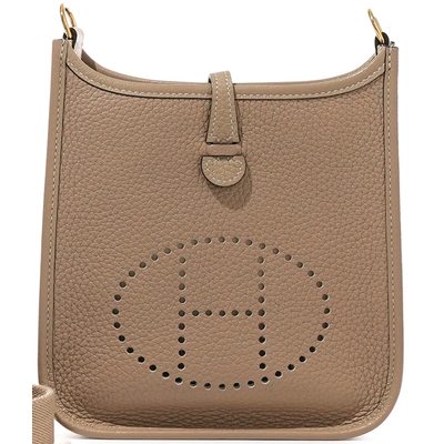 Hermès Evelyne Mini II TPM 16 Trench Clemence GHW
