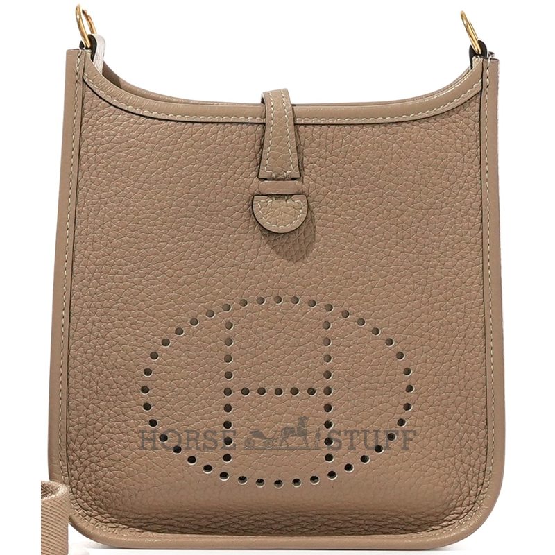 Hermès Evelyne Mini II TPM 16 Trench Clemence GHW