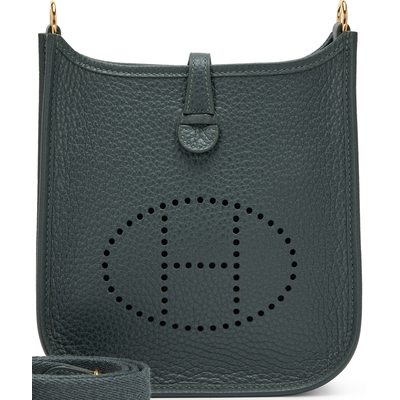 Hermès Evelyne Mini II TPM 16 Vert Mangrove Clemence GHW