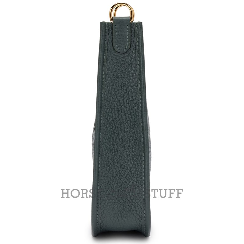 Hermès Evelyne Mini II TPM 16 Vert Mangrove Clemence GHW