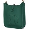 Hermès Evelyne Mini II TPM 16 Vert Moyen Clemence GHW
