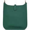 Hermès Evelyne Mini II TPM 16 Vert Moyen Clemence GHW