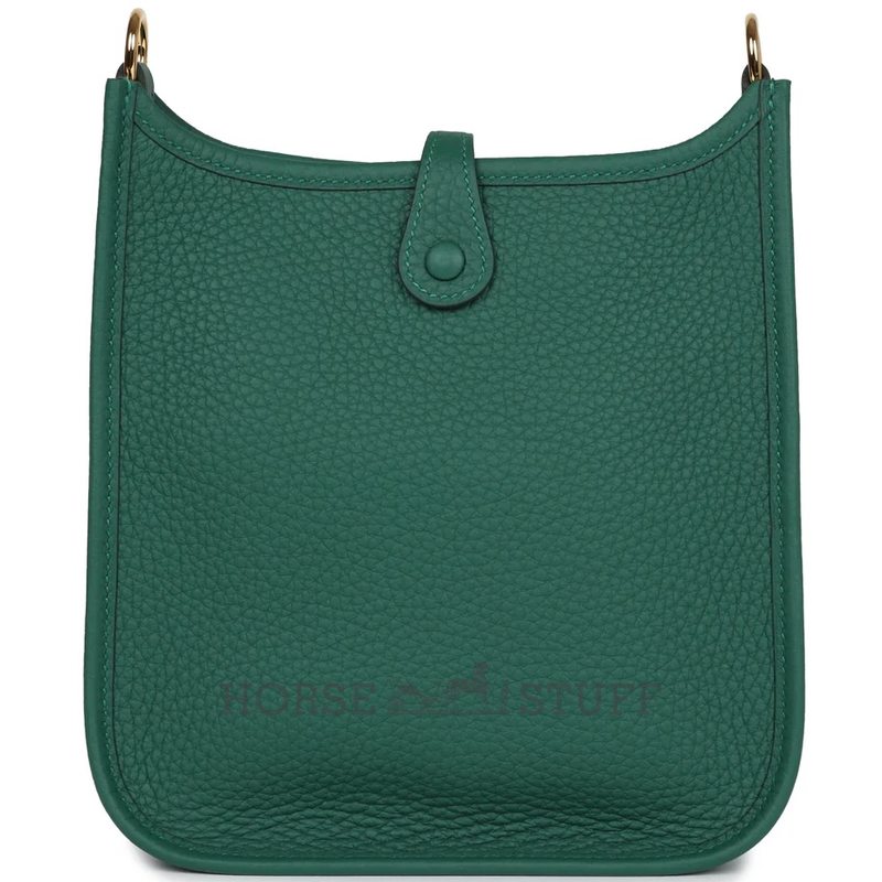 Hermès Evelyne Mini II TPM 16 Vert Moyen Clemence GHW