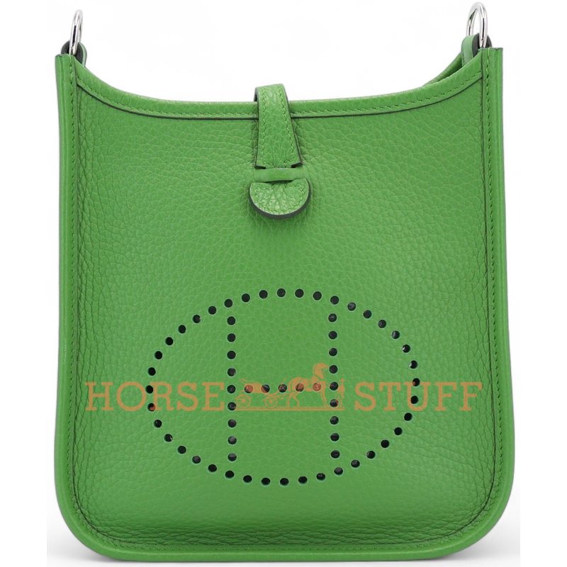 Hermès Evelyne Mini II TPM 16 Vert Yucca Clemence PHW