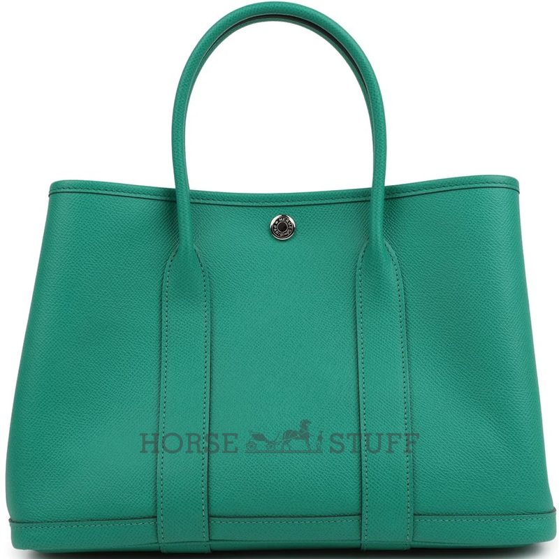 Hermès Garden Party 30 Vert Jade Epsom PHW
