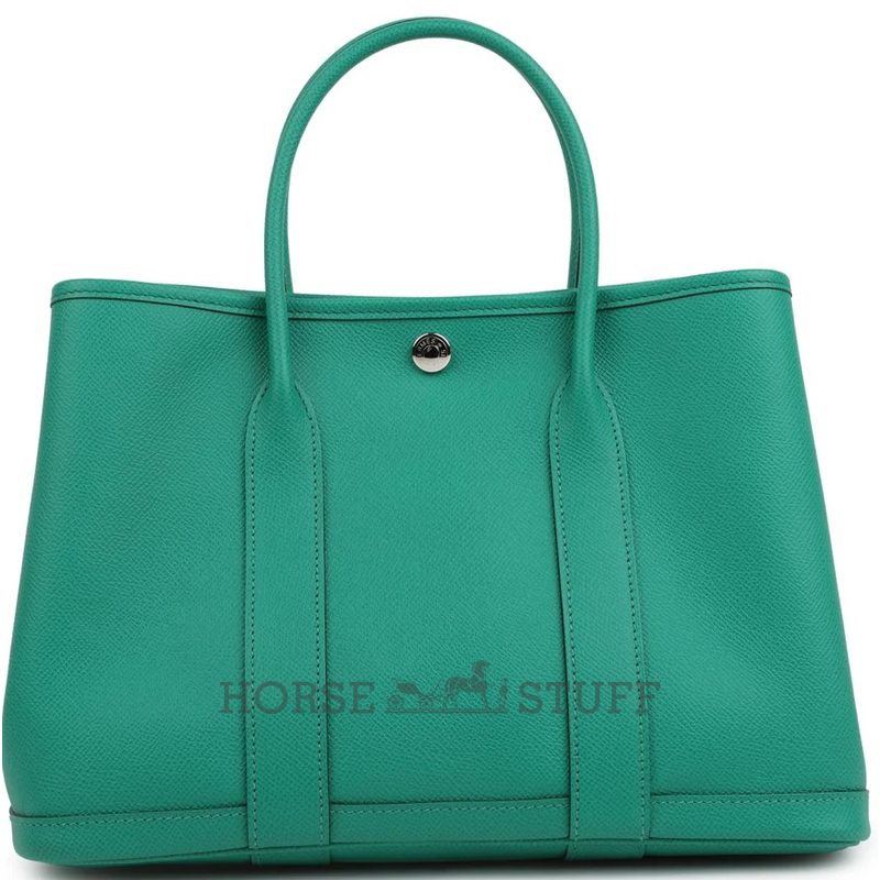 Hermès Garden Party 30 Vert Jade Epsom PHW