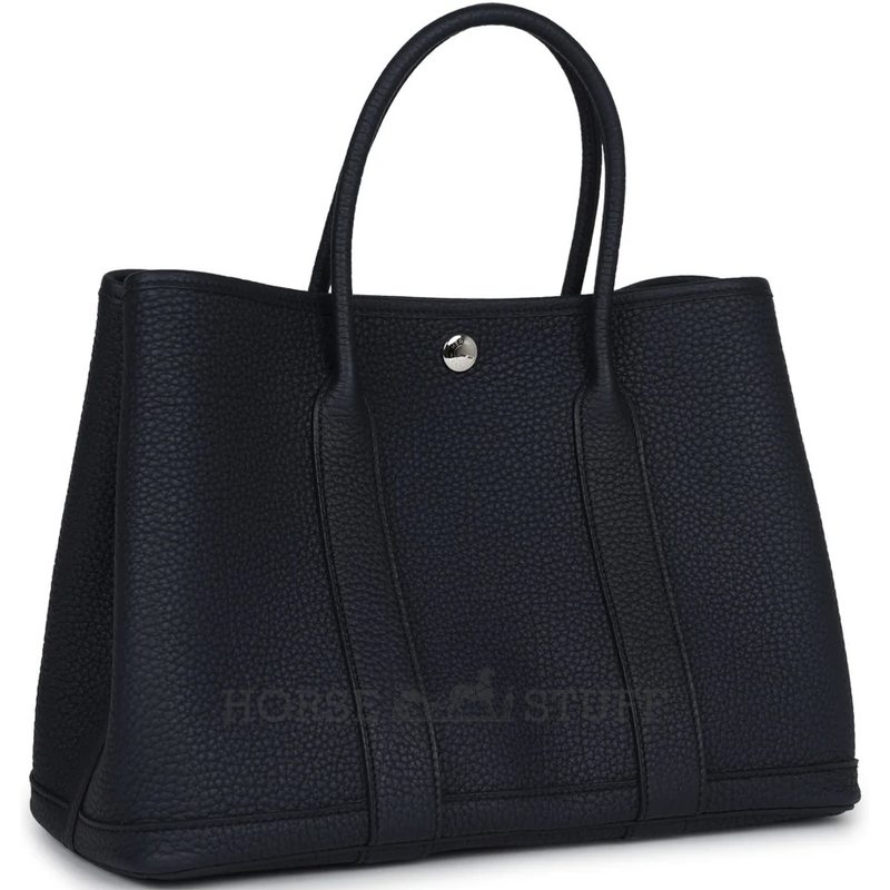 Hermès Garden Party 30 Blue Nuit Negonda PHW