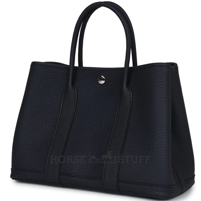 Hermès Garden Party 30 Blue Nuit Negonda PHW