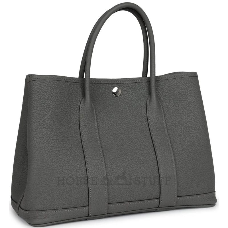Hermès Garden Party 30 Gris Meyer Negonda PHW