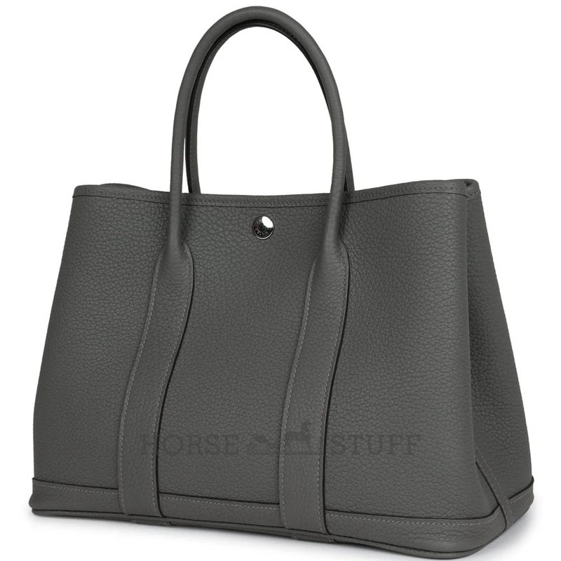 Hermès Garden Party 30 Gris Meyer Negonda PHW