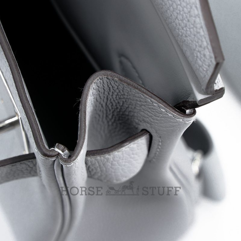 Hermès Hac A Dos PM Backpack Gris Pantine Togo PHW