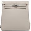 Hermes Kelly Ado II Backpack Gris Perle Evercolor PHW