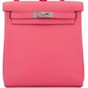 Hermes Kelly Ado II Backpack Rose Azalee Evercolor PHW