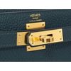 Hermes Kelly Ado II Backpack Vert Cypress Togo GHW