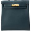 Hermes Kelly Ado II Backpack Vert Cypress Togo GHW