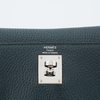 Hermes Kelly Ado II Backpack Vert Cypress Togo PHW