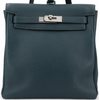 Hermes Kelly Ado II Backpack Vert Cypress Togo PHW
