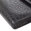 Hermès Kelly Cut Clutch Limited Edition " So Black " Black Matte Crocodile Alligator PVD ( black hardware )