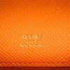 Hermès Kelly Cut Clutch Feu Epsom GHW