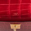 Hermès Kelly Cut Clutch Braise Lisse Crocodile Niloticus GHW