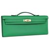 Hermès Kelly Cut Clutch Bambou Swift GHW