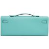 Hermès Kelly Cut Clutch Blue Atoll Swift PHW