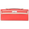 Hermès Kelly Cut Clutch Capucine Swift PHW