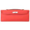 Hermès Kelly Cut Clutch Capucine Swift PHW