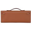 Hermès Kelly Cut Clutch Gold Swift GHW
