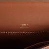 Hermès Kelly Cut Clutch Gold Swift GHW