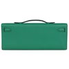 Hermès Kelly Cut Clutch Vert Vertigo Swift PHW