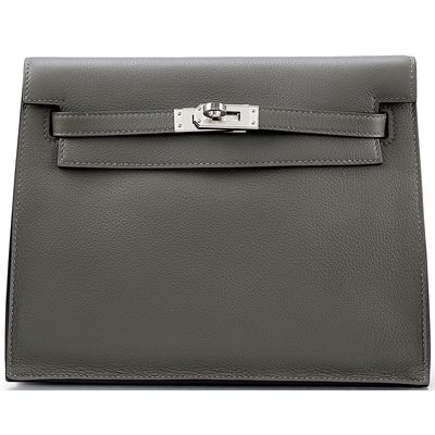 Hermès Kelly Danse II Gris Meyer Evercolor PHW