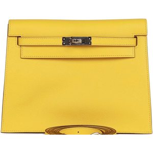 Hermès Kelly Danse II Jaune de Naples Evercolor PHW