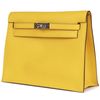 Hermès Kelly Danse II Jaune de Naples Evercolor PHW