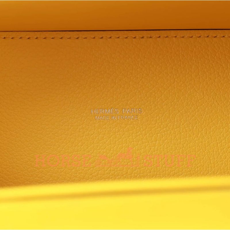 Hermès Kelly Danse II Jaune de Naples Evercolor PHW