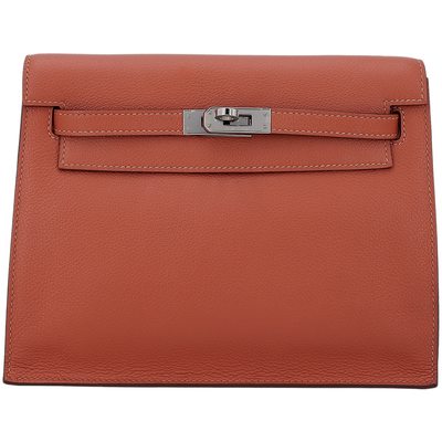 Hermès Kelly Danse II Sienne Evercolor PHW