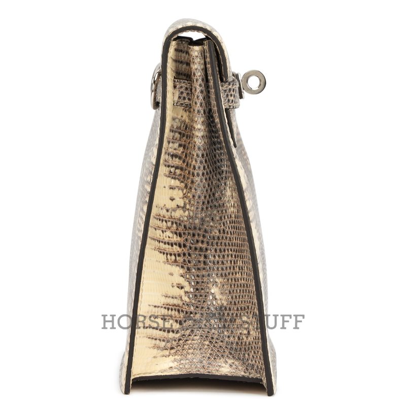 Hermès Kelly Danse II OMBRE SHINY SALVATOR VARANUS LIZARD PHW